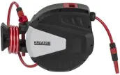 ENROLLADOR AUTOMATICO 20mt MANGUERA RIEGO KRTGR6713 KREATOR