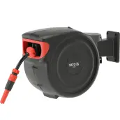 ENROLLADOR AUTOMATICO 20mt MANGUERA RIEGO YT-90100 YATO