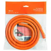 KIT 1,5mt MANGUERA BUTANO + 2 ABRAZADERAS 16/18