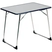 MESA PATAS ALUMINIO TABLERO FIBRA 80x60cm 107ALPG ALCO