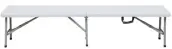 BANCO PLEGABLE BLANCO 180x30cm 4,2cm 75806