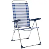 SILLA PLAYA RECLINABLE ALUMINIO FIBRELINE 470-ALF ALCO