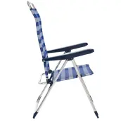 SILLA PLAYA RECLINABLE ALUMINIO FIBRELINE 470-ALF ALCO