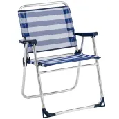 SILLA PLAYA FIJA ALUMINIO FIBRELINE 631-ALF ALCO