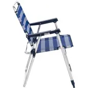 SILLA PLAYA FIJA ALUMINIO FIBRELINE 631-ALF ALCO
