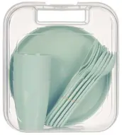 SET 21pzas PICNIC CAMPING PLASTICO 81695 AR KINVARA
