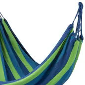 HAMACA JARDIN ALGODON RAYAS 200x100cm 52989 AKTIVE