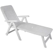 CAMA TUMBONA RESINA BLANCA 6043 PLASMIR