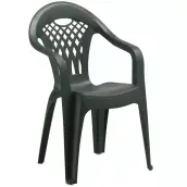SILLON RESINA VERDE RESPALDO ALTO mod. CANCUN SP-BERNER
