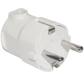 CLAVIJA SCHUKO ENTRADA LATERAL BLANCA 4,8mm 000200057 GSC