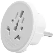 ADAPTADOR ENCHUFE EUROPEO A UNIVERSAL 4,8 10/16A 103005000
