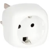 ADAPTADOR ENCHUFE INGLES A EUROPEO 10/16A 000203995 GSC