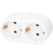 CLAVIJA DOBLE LINEA SCHUKO 10/16A TT 103000002 GSC