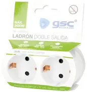 CLAVIJA DOBLE LINEA SCHUKO 10/16A TT 103000002 GSC