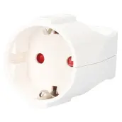 BASE AEREA SCHUKO BLANCA 16A TT 4,8mm 000200056 GSC