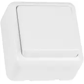 INTERRUPTOR SOBREPONER BLANCO 21172 AMIG