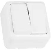 INTERRUPTOR DOBLE SOBREPONER 3821 21182 AMIG