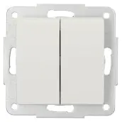 INTERRUPTOR CONMUTADOR DOBLE EMPOTRAR 000201005 GSC