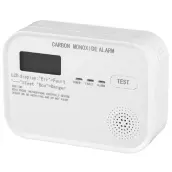 DETECTOR MONOXIDO CARBONO CON ALARMA 85dB 104300001 GSC