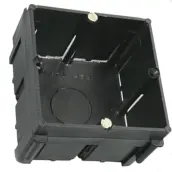 CAJA EMPALMES EMPOTRAR UNIVERSAL ENLAZABLE 70x70x42mm MECANISMOS