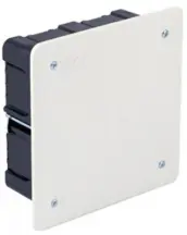 CAJA EMPALMES EMPOTRAR ATORNILLAR CUADRADA 10x10cm 67032