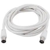 ALARGO 1,5mt CABLE TV COAXIAL BLANCO 2600911GSC