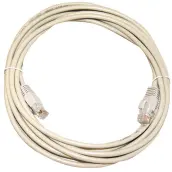 CABLE RED 2,5mt CONEXION INTERNET UTP CAT. 5e GSC