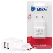 CARGADOR 230v A 2 USB 10w 105515001 GSC