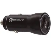CARGADOR RAPIDO COCHE USB 1xC+1xA QUALCOMM 105515009 GSC