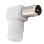 CAJA 50 CONECTOR PLAST. COAXIAL TV MACHO ACODADO 2600900 GSC