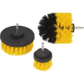 SET 3 CEPILLOS LIMPIEZA PARA TALADRO 50-90-100mm PRE900248 PREMION