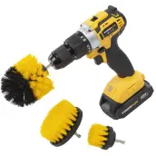 SET 3 CEPILLOS LIMPIEZA PARA TALADRO 50-90-100mm PRE900248 PREMION