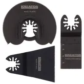 SET 3 ACCESORIOS MULTIHERRAMIENTA OSCILANTE 990040 KREATOR