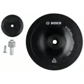 DISCO PLATO GOMA 125mm VASTAGO DE 8mm BOSCH