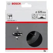 DISCO PLATO GOMA 125mm VASTAGO DE 8mm BOSCH