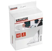 PACK 2 GAMUZAS BOINA PULIDORA 245mm KRT239090 KREATOR