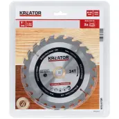DISCO SIERRA CORTE MADERA 185x30mm KRT020414 KREATOR