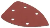 SET 5 HOJAS LIJA TRIANGULAR 140x140x80 G40 KRT220003 KREATOR