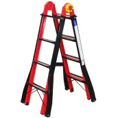 ESCALERA MULTIUSO ACERO 4x4 LITAN