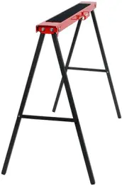JUEGO 2 CABALLETES METALICOS PLEGABLES KRT671001 KREATOR