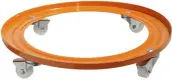 SOPORTE PATIN BOTELLA BUTANO 32cm CHAPA RM