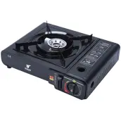 HORNILLO COCINA PORTATIL DUAL CARTUCHO VALVULA Y BUTANO TH-GS019 THULOS