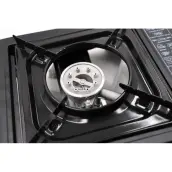 HORNILLO COCINA PORTATIL DUAL CARTUCHO VALVULA Y BUTANO TH-GS019 THULOS