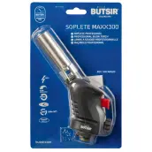 SOPLETE CON PIEZO ROSCA 7/16 MAXXGAS SOCA0020 BUTSIR