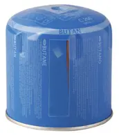 CARTUCHO GAS 190gr DESECHABLE PERFORABLE CON LIMITADOR