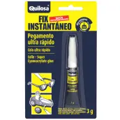 TUBO PEGAMENTO CIANOCRILATO FIX INSTANTANEO 3gr QUILOSA