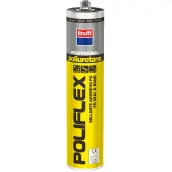 CARTUCHO SELLADOR POLIURETANO NEGRO 50033 POLIFLEX KRAFFT