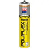 CARTUCHO SELLADOR POLIURETANO MARRON 50043 POLIFLEX KRAFFT