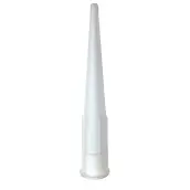 CANULA BLANCA CARTUCHO SILICONA