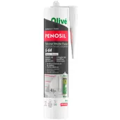CARTUCHO SILICONA NEUTRA ESPEJOS 300ml BLANCA G-64 PENOSIL